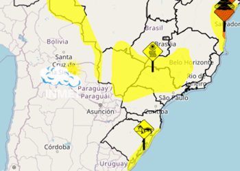 Previsão do tempo para Coxim nesta sexta-feira Por Redação
