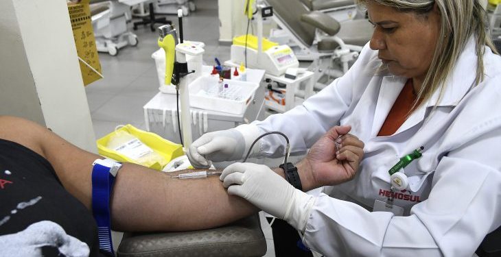 Hemosul pede apoio da população para estoque de plaquetas e sangue A+ e O+