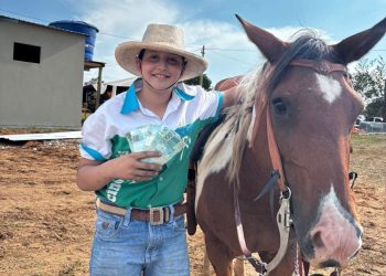 João Pedro de Alcinópolis se destaca no laço cumprido e brilha na categoria mirim na Copa CNL 2025