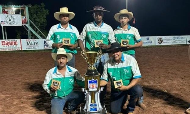 Equipe de Laço Cumprido de Alcinópolis Retiro Novo se consagra campeã da Taça Ouro na Final dos Campeões do CNL Edição 2025