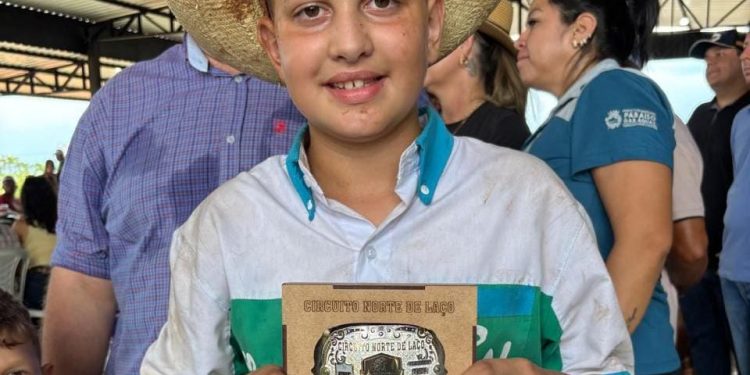 João Pedro, de apenas 11 anos, de Alcinópolis, é campeão na 1ª etapa da CNL 2026